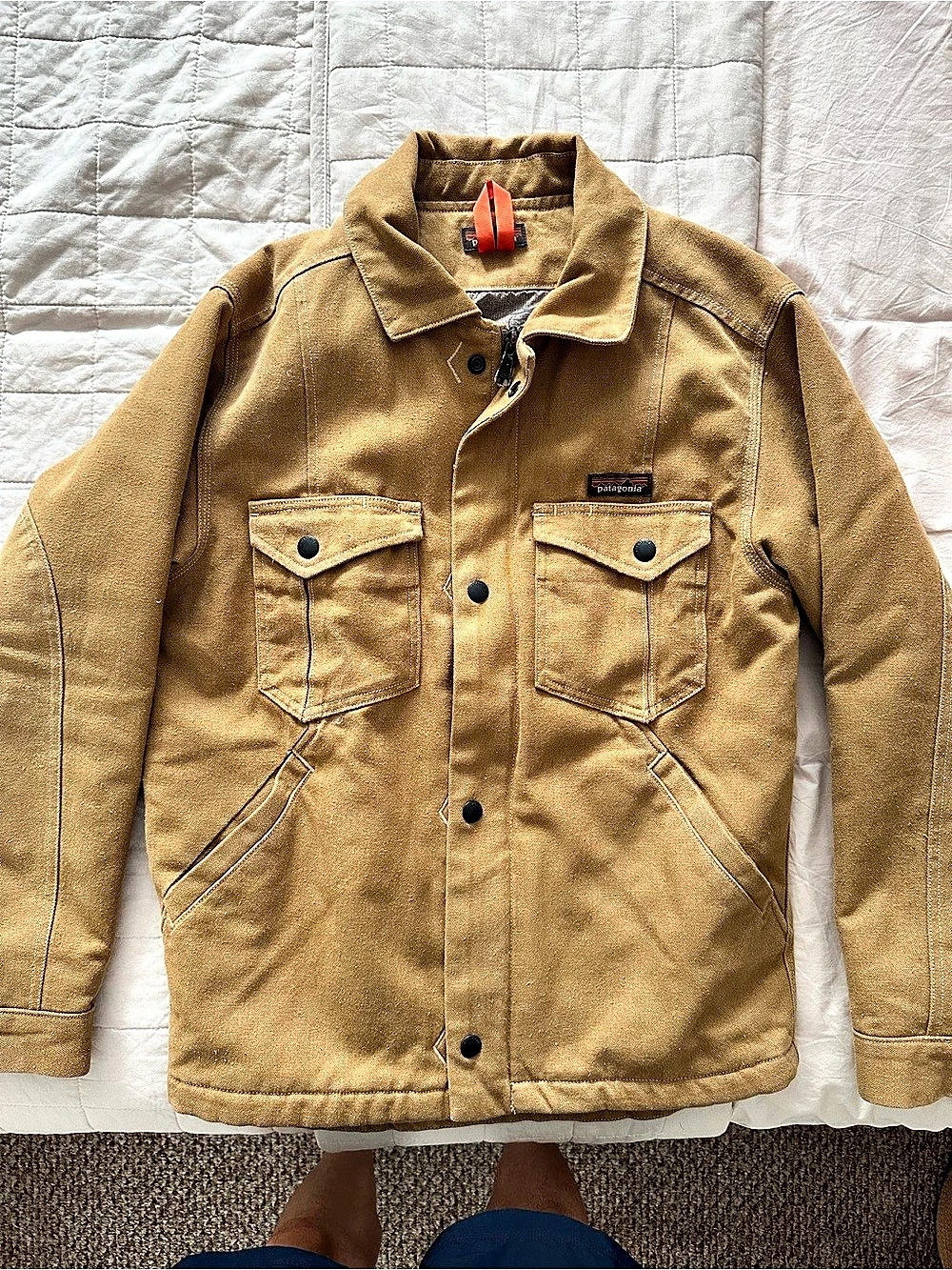 Patagonia Iron Forge Hemp Canvas Ranch Jacket Men's, Small